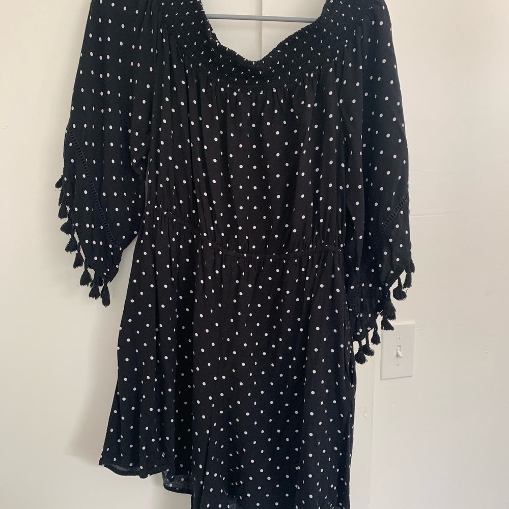 Off the shoulder romper